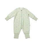 BiOrganic Koala Jungle Sleepi̇ng Bag With Feet Mint (2 Years) - BiOrganic