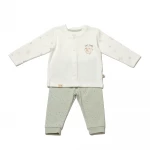 BiOrganic Koala Jungle Pyjamas Set Mint (18-24 Months) - BiOrganic