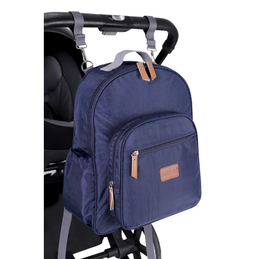 Babyes Cooper Mother Bag Navy Blue - Babyes - Image 4