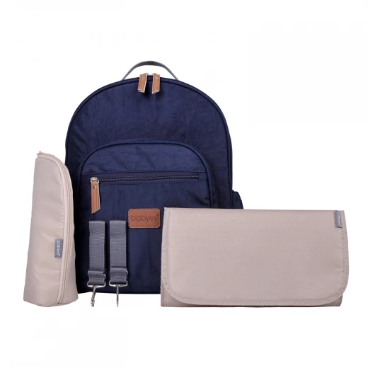 Babyes Cooper Mother Bag Navy Blue - Babyes - Image 5