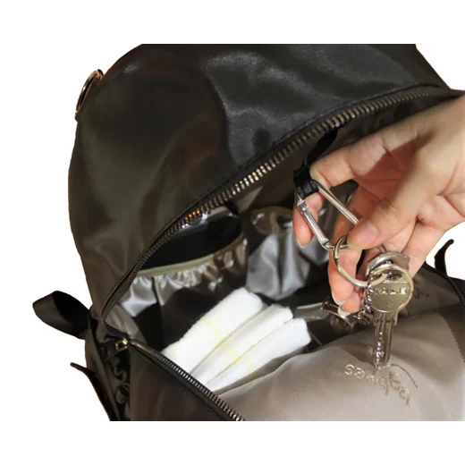 Babyes Laura Mother Bag Black - Babyes - Image 8