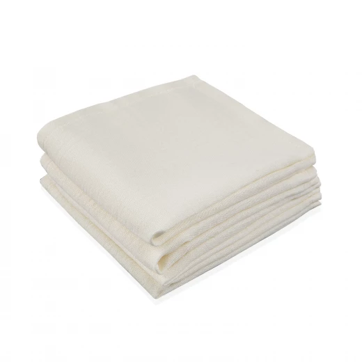 Babyjem Muslin Mouth Tissue / 4 Pcs / Ecru - BabyJem - Image 5