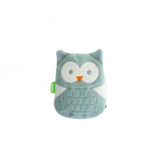 وسادة للمغص مخملية محشوة ببذور الكرز من بيبي جيم / بومة، أخضر - بيبي جيم - Image 2