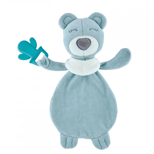 Babyjem My Sweet Bear Toy With Teether / Green - BabyJem - Image 2