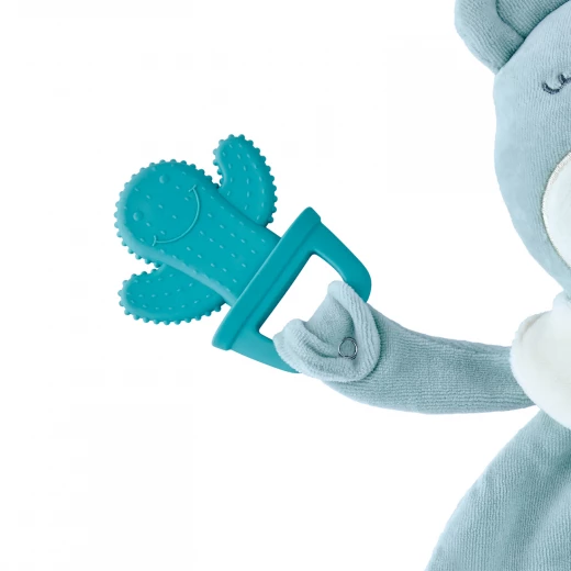 Babyjem My Sweet Bear Toy With Teether / Green - BabyJem - Image 4