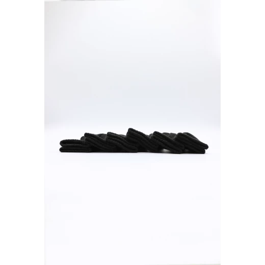 جوارب مسطحة ممشطة، (6-12 شهر) أسود 6 أزواج من بيستايل - BiOrganic - Image 7