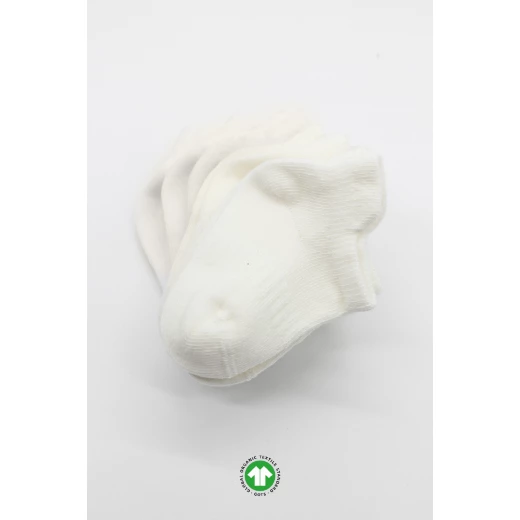 جوارب مبطنة ممشطة (24-36 شهر) (بيج)، 6 أزواج من بيستايل - BiOrganic - Image 6