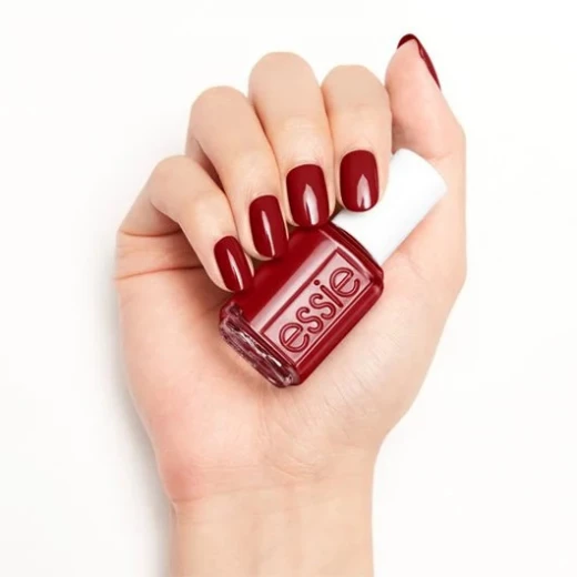 Essie Nail Polish Bordeaux 50 Deep Burgundy Red Shade – Professional Salon Quality Nail Polish with Long Lasting Glossy Finish, Smooth Easy Application and Chip Resistant Color - Essie - Image 3