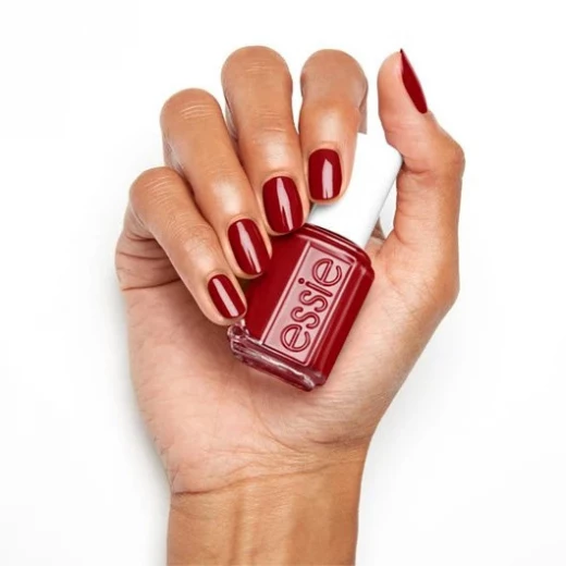 Essie Nail Polish Bordeaux 50 Deep Burgundy Red Shade – Professional Salon Quality Nail Polish with Long Lasting Glossy Finish, Smooth Easy Application and Chip Resistant Color - Essie - Image 6