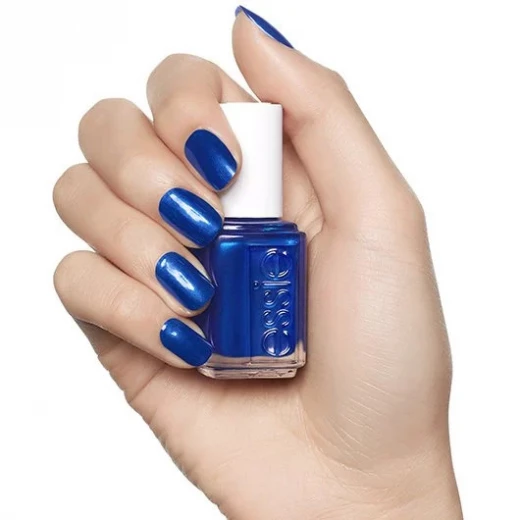 Essie Nail Polish Aruba Blue 92 Metallic Ocean Blue Shade – Professional Salon Quality Nail Polish with Long Lasting Glossy Finish, Smooth Easy Application, Chip Resistant Formula for Perfect Manicure and Pedicure - Essie - Image 4
