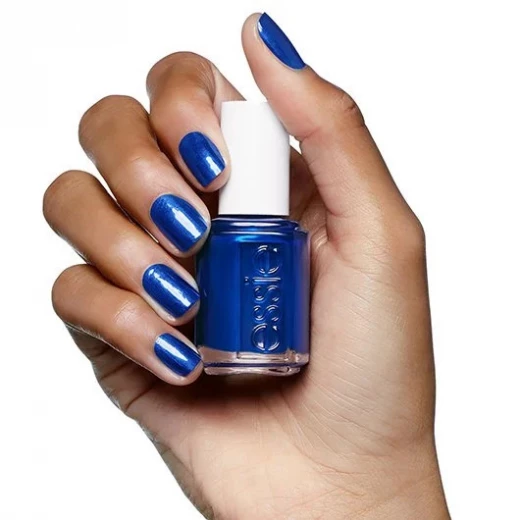 Essie Nail Polish Aruba Blue 92 Metallic Ocean Blue Shade – Professional Salon Quality Nail Polish with Long Lasting Glossy Finish, Smooth Easy Application, Chip Resistant Formula for Perfect Manicure and Pedicure - Essie - Image 5