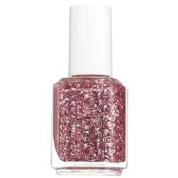 Essie LuxeEffects A Cut Above 275 Rose Gold Glitter Effect – Professional Salon Quality Nail Polish with Long Lasting Glossy Finish, Smooth Easy Application for Perfect Manicure and Pedicure