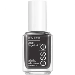 Essie Jelly Nail Polish Ink Jelly 10 Sheer Deep Ink Black Shade – Professional Salon Quality Nail Polish with Long Lasting Glossy Finish, Smooth Easy Application, Chip Resistant Formula for Perfect Manicure and Pedicure