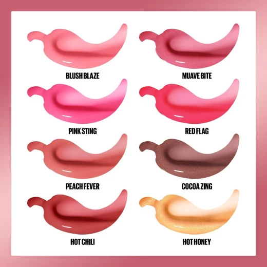 ميبيلين نيويورك جلوس ملمع شفاه ليفتر بلامب ملمع شفاه مرطب مع الفلفل الحار 005 - Maybelline - Image 7