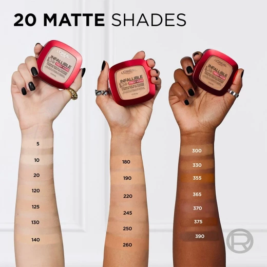 L’Oréal Paris Infaillible 24H Fresh Wear Foundation in a powder, 220 Sand - L'Oreal Paris - Image 7