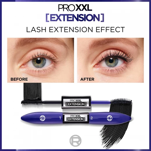 Loreal Paris Pro XXL Extension Black Mascara - L'Oreal Paris - Image 2