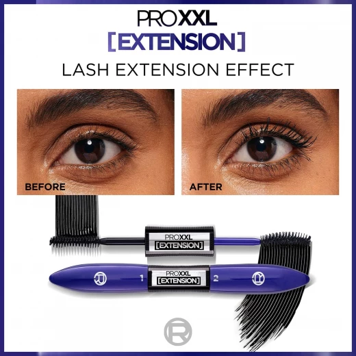 Loreal Paris Pro XXL Extension Black Mascara - L'Oreal Paris - Image 3