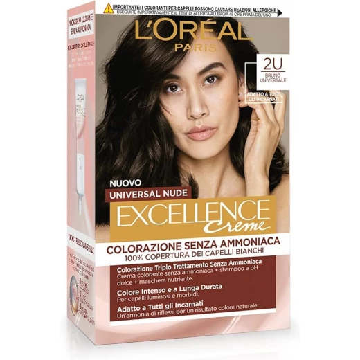 L’Oréal Paris Excellence No Ammonia Universal Nudes 2U Darkest Brown L’Oréal Paris Excellence No Ammonia Universal Nudes 2U Darkest Brown