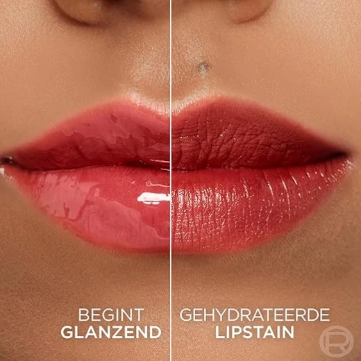 L'Oréal Paris Hyaluron Tint Lip Stain Serum, Long Lasting, Hydrating Lip Makeup Infused with Hyaluronic Acid, 640 Tea Time (Corally Brown Nude) - L'Oreal Paris - Image 8