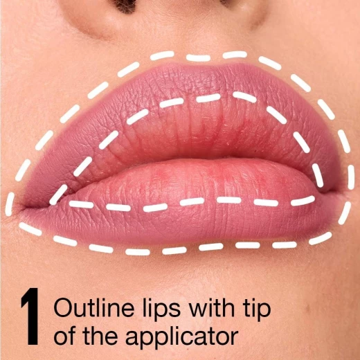 ميبيلين نيويورك أحمر شفاه روج سائل سوبر ستاي مات اينك  - 155 - سافانت - Maybelline - Image 4