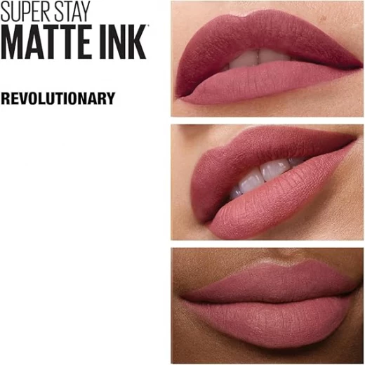 Maybelline New York Super Stay Matte Ink Liquid Lipstick - 180 Revolutionary - Maybelline - Image 4
