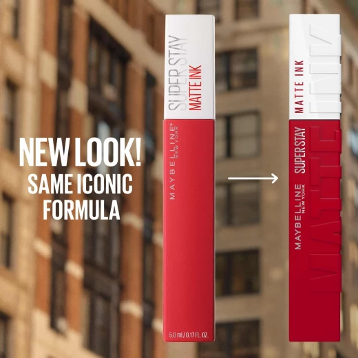 Maybelline New York Superstay Matte Ink Spiced, 335 Hustler - Maybelline - Image 2