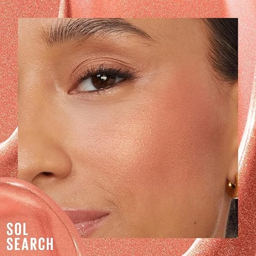 MAYBELLINE New York , Sunkisser Multi-Use Liquid Glow Blush and Bronzer, with Vitamin E, 03 Sol Search - Maybelline - Image 5
