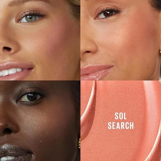 MAYBELLINE New York , Sunkisser Multi-Use Liquid Glow Blush and Bronzer, with Vitamin E, 03 Sol Search - Maybelline - Image 4