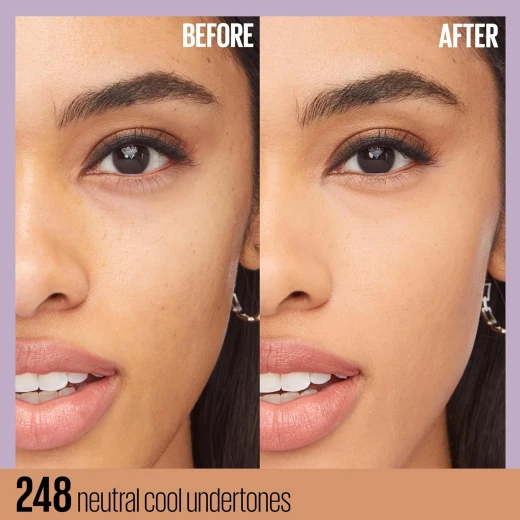 Maybelline New York Superstay Lumi-Matte Light Foundation - 248 - Maybelline - Image 4