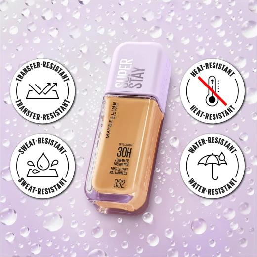 Maybelline New York Superstay Lumi-Matte Light Foundation - 126 - Maybelline - Image 7