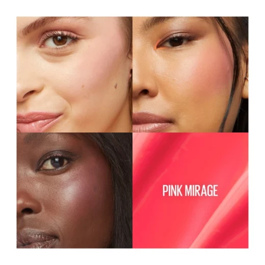 MAYBELLINE New York, Sunkisser Hazy Matte Liquid Blush, Buildable, Longwear, Matte Finish Make Up, with Vitamin E, 30 Pink Mirage - Maybelline - Image 3