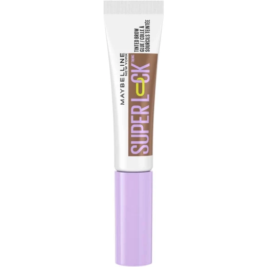 Maybelline New York Super Lock Brow Glue Tinted Eyebrow Gel, 24HR Hold Long-Lasting Non-Sticky Waterproof, Flake-Proof, Transfer-Proof - Medium Brown  - Maybelline - Image 2