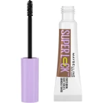 Maybelline New York Super Lock Brow Glue Tinted Eyebrow Gel, 24HR Hold Long-Lasting Non-Sticky Waterproof, Flake-Proof, Transfer-Proof - Medium Brown  - Maybelline