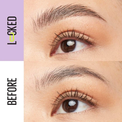 Maybelline New York Super Lock Brow Glue Tinted Eyebrow Gel, 24HR Hold Long-Lasting Non-Sticky Waterproof, Flake-Proof, Transfer-Proof - Deep Brown - Maybelline - Image 5