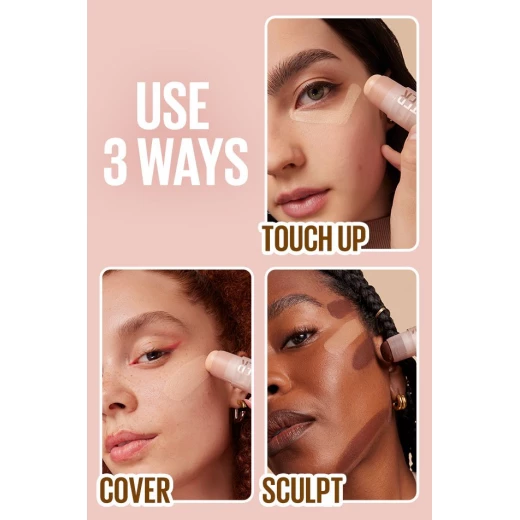 Maybelline New York Lifter Stix Multi Use Face Stick, Contour, Bronzer, Concealer and Foundation Stick With Cranberry Seed Oil 55 - Maybelline - Image 3