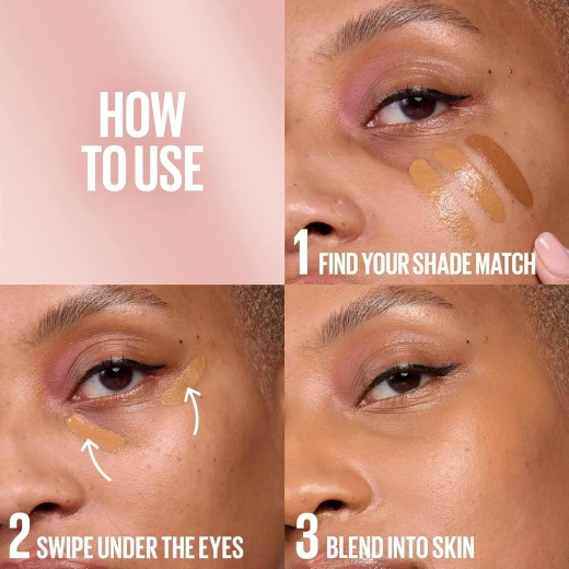 Maybelline New York Lifter Concealer 35 Bright, Full, Undetectable Coverage hydrate & Brighten Under Eyes All-Day Wear 2% Peptides And Caffeine - Maybelline - Image 2