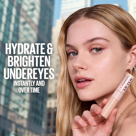 Maybelline New York Lifter Concealer 35 Bright, Full, Undetectable Coverage hydrate & Brighten Under Eyes All-Day Wear 2% Peptides And Caffeine - Maybelline - Image 6