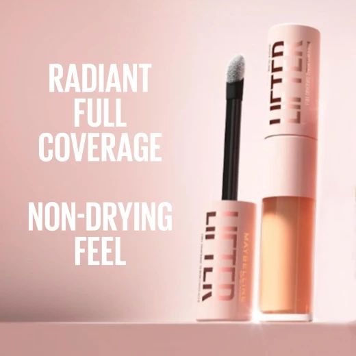 ميبيلين كونسيلر ليفتر من نيويورك، تغطية كاملة للارتداء طوال اليوم، درجة اللون: 50 - Maybelline - Image 4