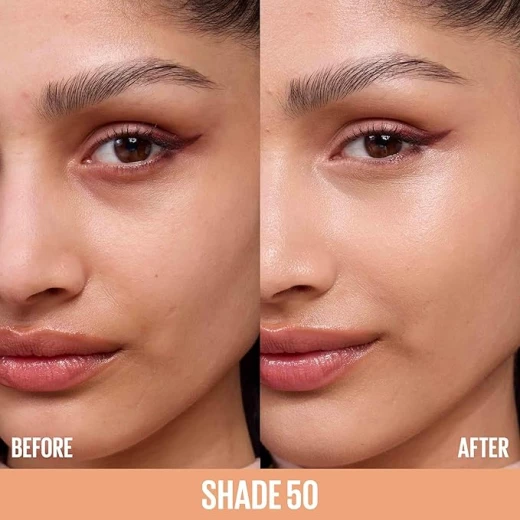 ميبيلين كونسيلر ليفتر من نيويورك، تغطية كاملة للارتداء طوال اليوم، درجة اللون: 50 - Maybelline - Image 9