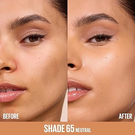 Maybelline New York Lifter Concealer 65 Bright, Full, Undetectable Coverage hydrate & Brighten Under Eyes All-Day Wear 2% Peptides And Caffeine - Maybelline - Image 5