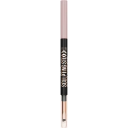 Maybelline New York Sculpting Stix Eyeliner 2-in-1 Dual Ended Liner Up to 24HR Wear Blendable, Budge-Proof - 16 Black Blur