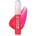 Maybelline New York Oil-in-Gel Lip Gloss Click Pen with Passionfruit Oil, 24H Hydration & Reflective Glass-Like Shine, Scented Non-Sticky Formula to Smooth Lip Lines, Shade: 005 - Melon-Ade - Maybelline