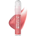 Maybelline New York Oil-in-Gel Lip Gloss Click Pen with Passionfruit Oil, 24Hours Hydration & Reflective Glass-Like Shine, Scented Non-Sticky Formula to Smooth Lip Lines, Shade: 006 - Shake Straw - Maybelline