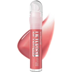 Maybelline New York Oil-in-Gel Lip Gloss Click Pen with Passionfruit Oil, 24Hours Hydration & Reflective Glass-Like Shine, Scented Non-Sticky Formula to Smooth Lip Lines, Shade: 006 - Shake Straw