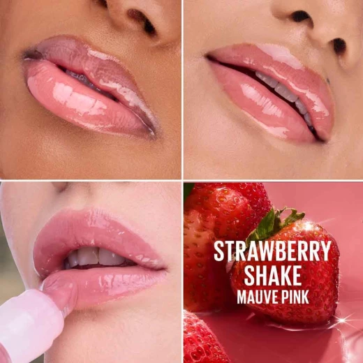 Maybelline New York Oil-in-Gel Lip Gloss Click Pen with Passionfruit Oil, 24Hours Hydration & Reflective Glass-Like Shine, Scented Non-Sticky Formula to Smooth Lip Lines, Shade: 006 - Shake Straw - Maybelline - Image 10