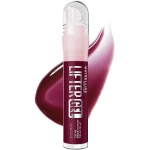 Maybelline New York Oil-in-Gel Lip Gloss Click Pen with Passionfruit Oil, 24Hours Hydration & Reflective Glass-Like Shine, Scented Non-Sticky Formula to Smooth Lip Lines, Shade: 008 - Berry Twist - Maybelline