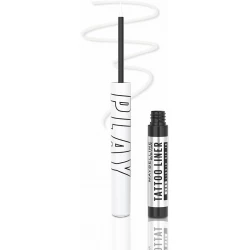 MAYBELLINE New York, Tattoo Liner Play - Smudge-Proof, Long-Lasting & Waterproof Liquid Eyeliner (DEFEND)