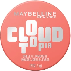 Maybelline Cloudtopia Blush for Cheeks and Lip Mousse, Ultra-Vivid, Pigmented Formula for Up to 14HR of Blush and Lip Makeup Color, Coral Illusion,05