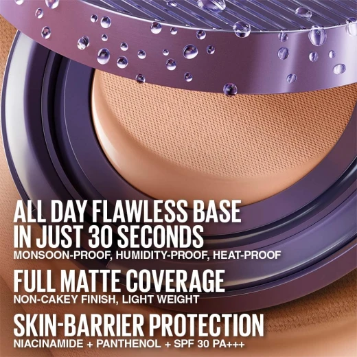 Maybelline Super Stay Matte Max Cushion Foundation, Shade 230, SPF 30,11g - Maybelline - Image 10
