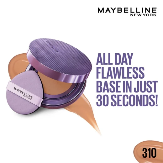 Maybelline Super Stay Matte Max Cushion Foundation, Shade 310, SPF 30,11g - Maybelline - Image 2